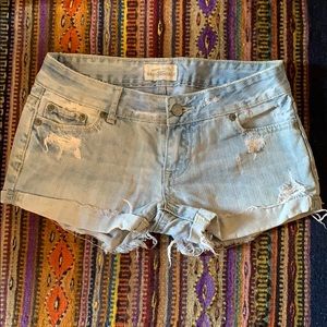 Denim Short Shorts